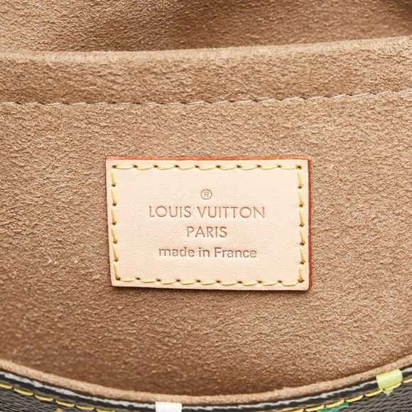 Louis Vuitton Monogram Multicolor Patti Chain Shoulder Bag Noir Black - Picture 5 of 11